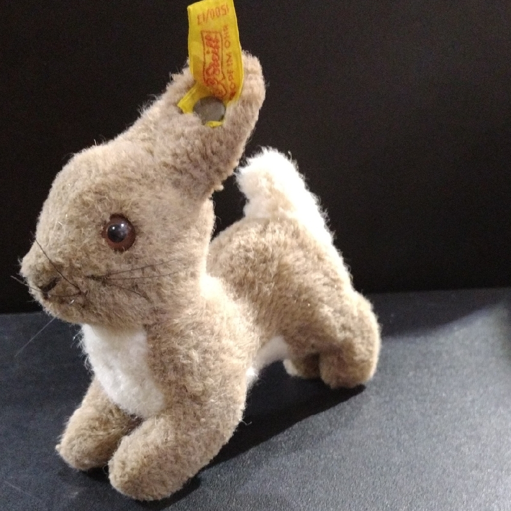 1984 Steiff 1500/13 Bunny Rabbit Plush - Made In Western Germany